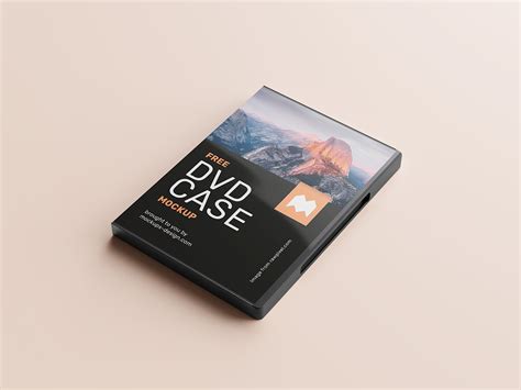 Free DVD case mockup - Mockups Design