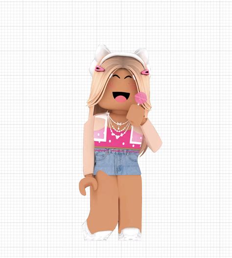 Roblox Girl PNG Digital Download - Etsy Ireland