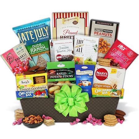 Gluten Free Christmas Gift Basket by GourmetGiftBaskets.com