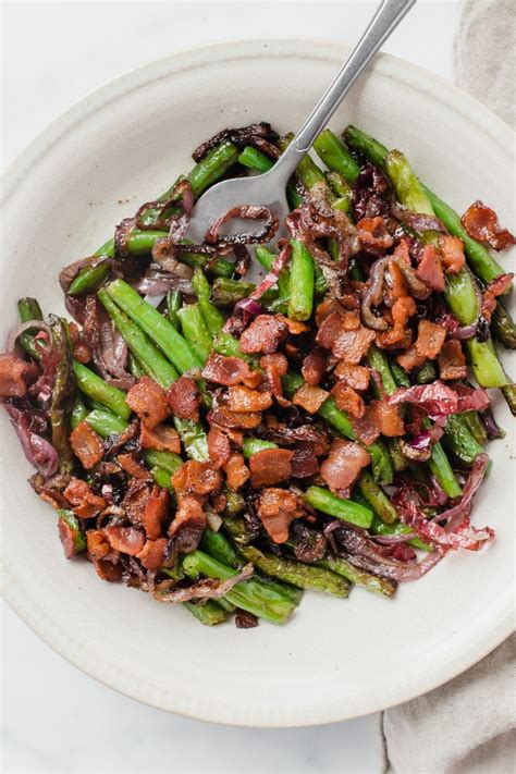 Garden Green Beans with Bacon - Recipe Girl