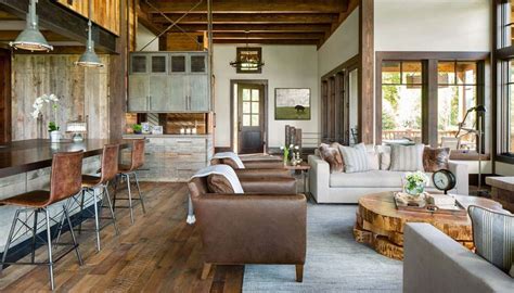 Rustic Ranch Home With A Modern-Industrial Interior Design | Rustic house, Industrial interior ...