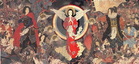 One of my absolute favorite pieces of Japanese Catholic art, by Takato Yamamoto. "The Shimabara ...