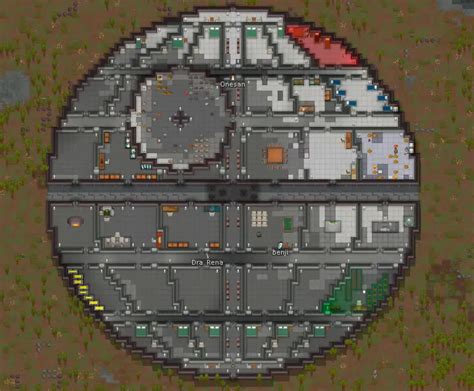 Death Star Rimworld Base Layout ⋆ RimWorld Base