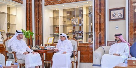 Ajman Ruler receives CEO of Ajman Bank - Business - Economy and Finance - Emirates24|7