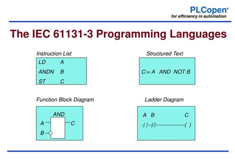 PPT - Introduction in IEC 61131-3 PowerPoint Presentation, free download - ID:2775578