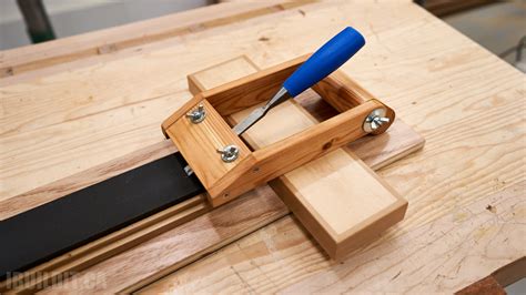 Chisel / Plane Iron Sharpening Jig - Older version - IBUILDIT.CA