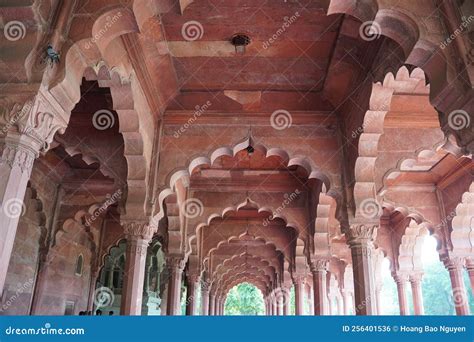 Architecture of Red Fort in New Delhi, India Stock Photo - Image of jungle, lady: 256401536