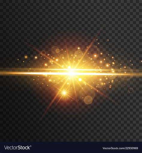 Light effect glow Royalty Free Vector Image - VectorStock