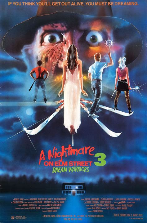 A Nightmare On Elm Street Dream Warriors 1987 Movie Poster, 51% OFF