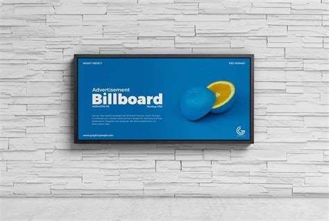 Free Wall Advertisement Billboard Mockup | Mockuptree