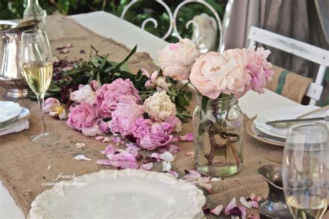 Rustic Table Runner - French Country Cottage