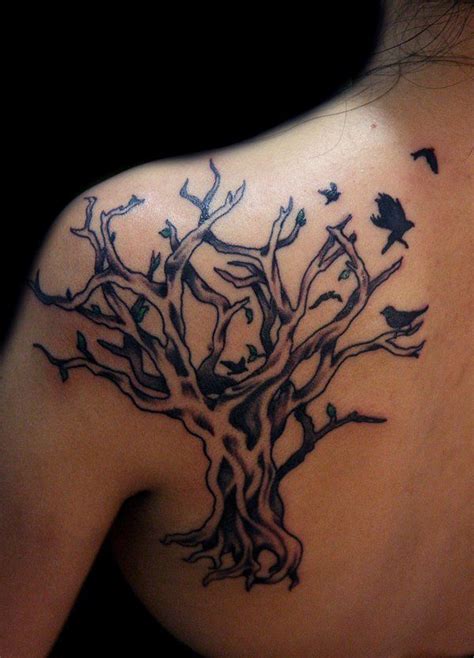 Tree Tattoo - 60 Awesome Tree Tattoo Designs - TattooViral.com | Your Number One source for ...