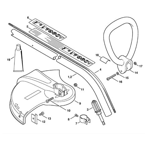 Stihl String Trimmer Parts Diagram