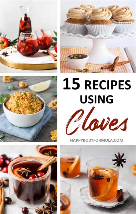 15 Savory Recipes with Cloves (including vegan) – Happy Body Formula