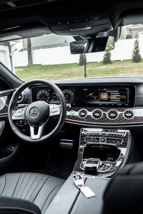 Black Mercedes Benz Car Interior · Free Stock Photo