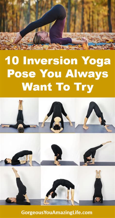 10 Inversion Yoga Poses for Beginners | Yoga inversions, Inversions ...