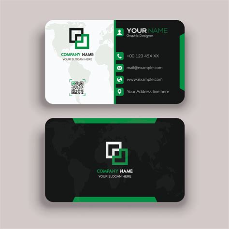 Round Business Card Design 25947483 Vector Art at Vecteezy