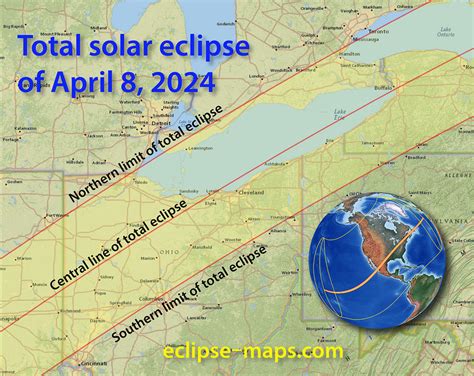 Total Solar Eclipse of 2024: Here Are Maps of the 'Path of Totality' | Space