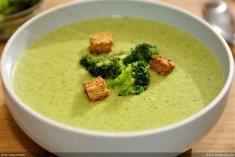 Broccoli and Swiss Cheese Soup Recipe