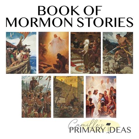 Book of Mormon Stories - Camille's Primary Ideas