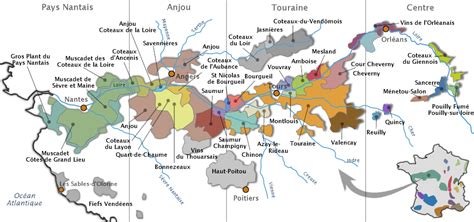 Loire Valley Wine Appellations - the names of Loire wines explained