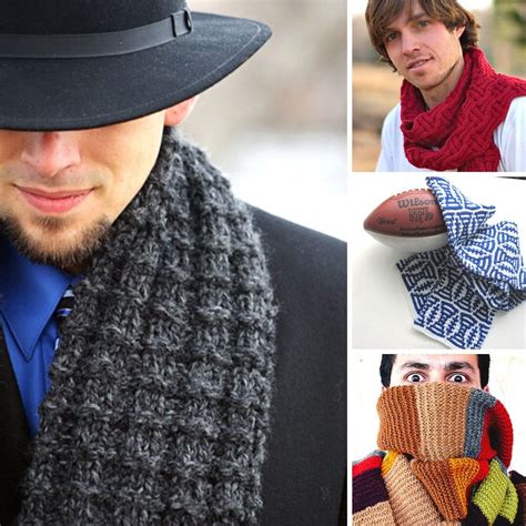 Knitting Patterns For Men Scarf - Knitting Patterns