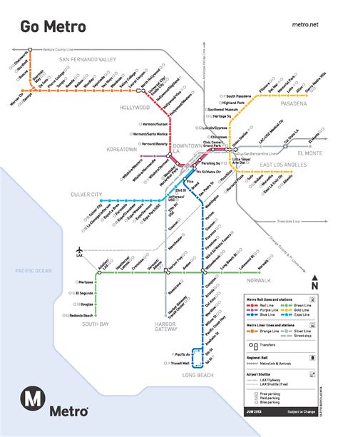 Los Angeles Transit Map Transit Map Metro Map Subway Map Images And ...