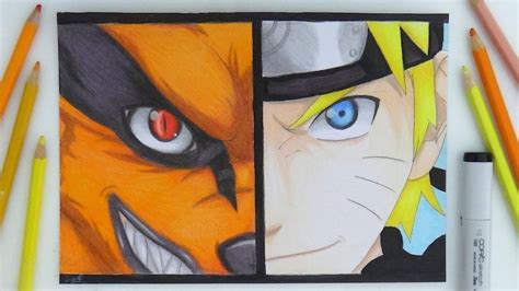 Drawings Of Naruto Nine Tailed Fox