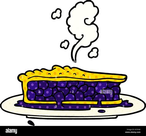 cartoon blueberry pie Stock Vector Image & Art - Alamy