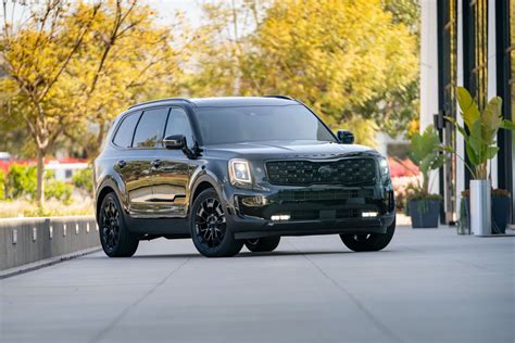 2021 Kia Telluride Nightfall Edition Chooses The Dark Side | Carscoops