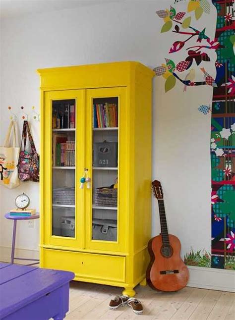 23 Expressive Yellow Painted Furniture Ideas