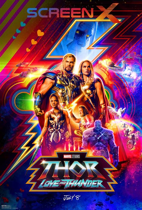 ‘Thor: Love and Thunder’ Dolby Cinema, IMAX, & ScreenX Movie Posters Released - Disney Plus Informer