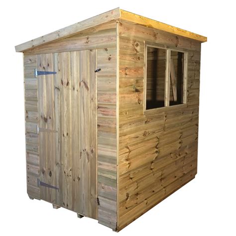 Tanalised Pent Garden Sheds - Wholesale Sheds