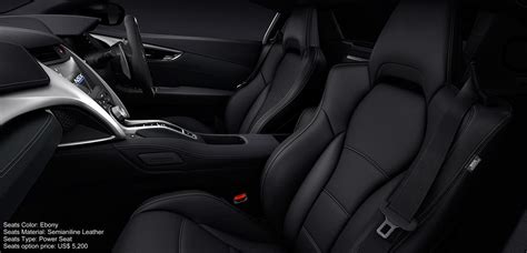 New Honda NSX interior color photo, image, picture