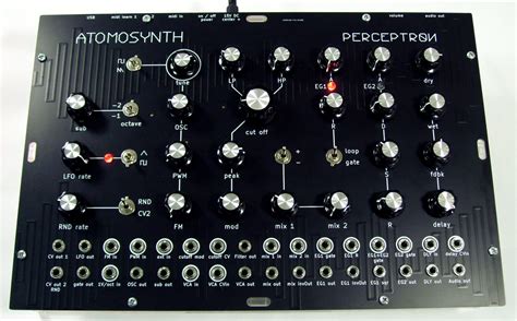 AtomoSynth Perceptron Synthesizer Sneak Preview – Synthtopia