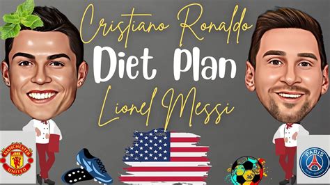 Cristiano Ronaldo and Lionel Messi : Complete Diet Plan - VitaminPedia.org