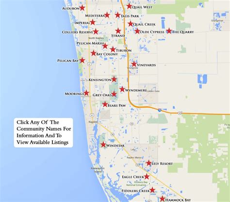 Equity Courses Map - Map Of Naples Florida Area | Printable Maps