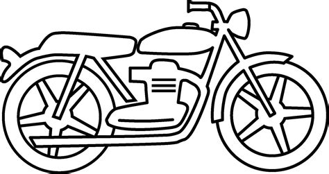 Motorcycle Drawings Clipart - Clipart Kid | Motorcycle drawing, Motorbike drawing, Motorcycle ...