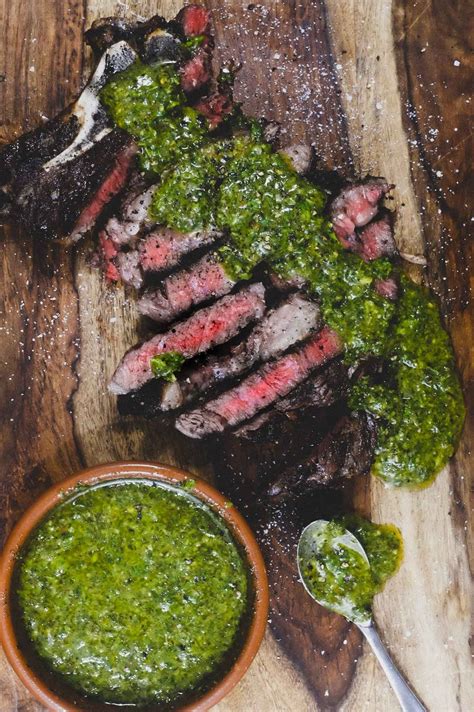 Argentinian Chimichurri Sauce with Steak | cookeatworld.com