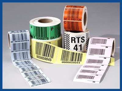 Pre Printed Barcode Label Rolls - 1stadenium