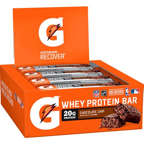 Gatorade Whey Protein Bar, Peanut Butter Chocolate, 12 Count Reviews 2021