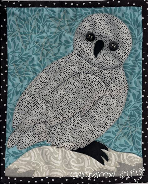 StarSparrow — Snowy Owl Quilt, Dottie