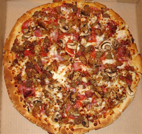 Pizza Hut 2-1-06 | Medium Hand Tossed Meat Lovers. Pizza Hut… | Flickr