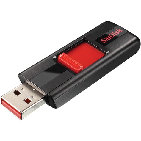 SanDisk Cruzer 4GB USB 2.0 Flash Drive SDCZ36-004G-B35 B&H Photo