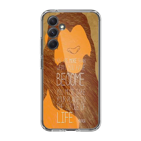 Lion King Simba Mufasa Quotes Samsung Galaxy A54 5G Case - CASESHUNTER