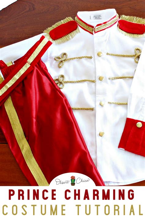 No Sew Prince Charming Costume DIY Tutorial | Desert Chica