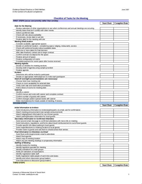 Task List Examples