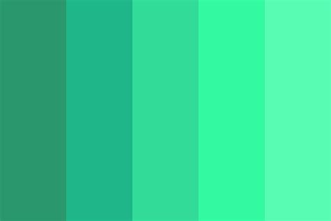 Seafoam Greens Color Palette