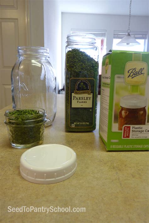 Food Storage: Storing Herbs and Spices for Long Term Storage - Seed To Pantry School