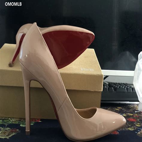 2019 luxury brand shoes women red bottom high heels Classic woman pumps ...